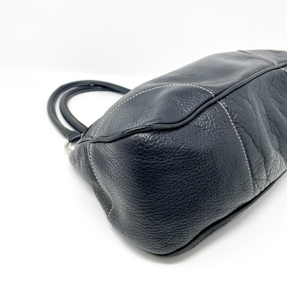 Vintage Prada Leather Moon Bag Black - Picture 8 of 14